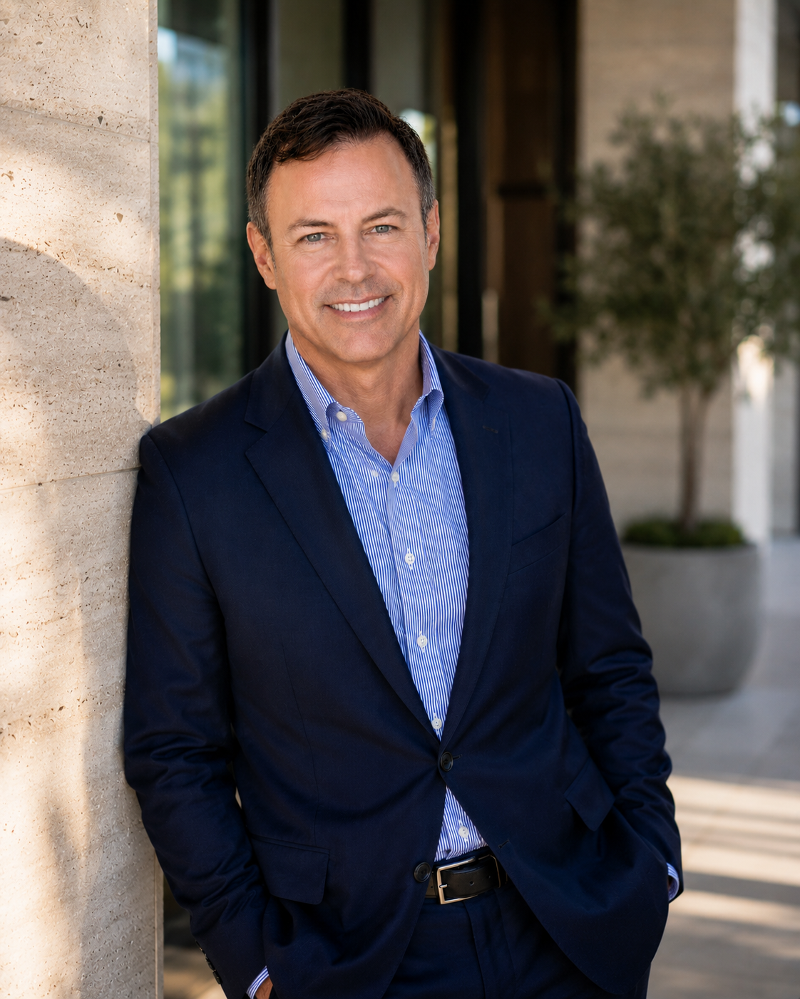 Michael Collins, luxury real estate agent in Beverly Hills, California