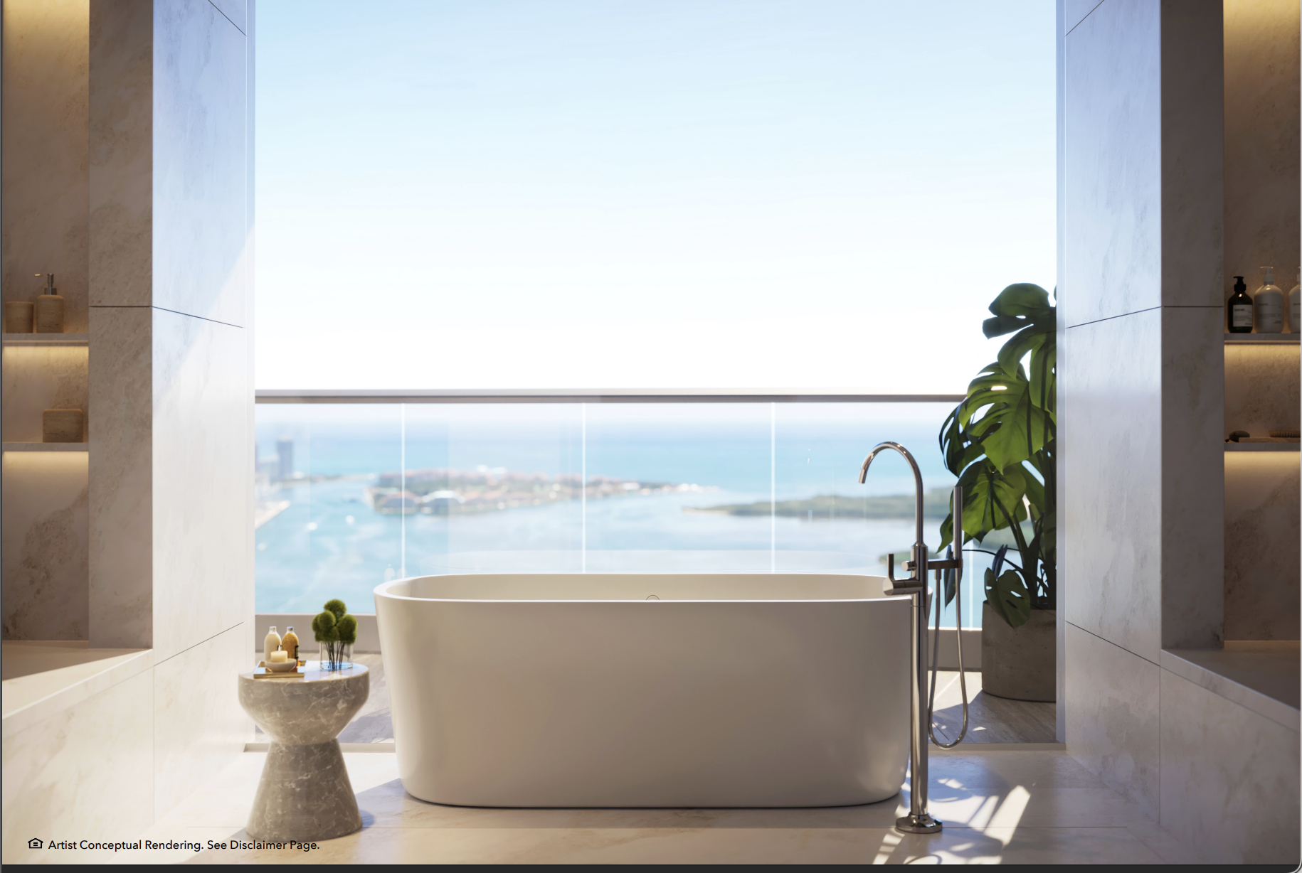 The Most Beautiful Primary Bathrooms in South Florida New Developments