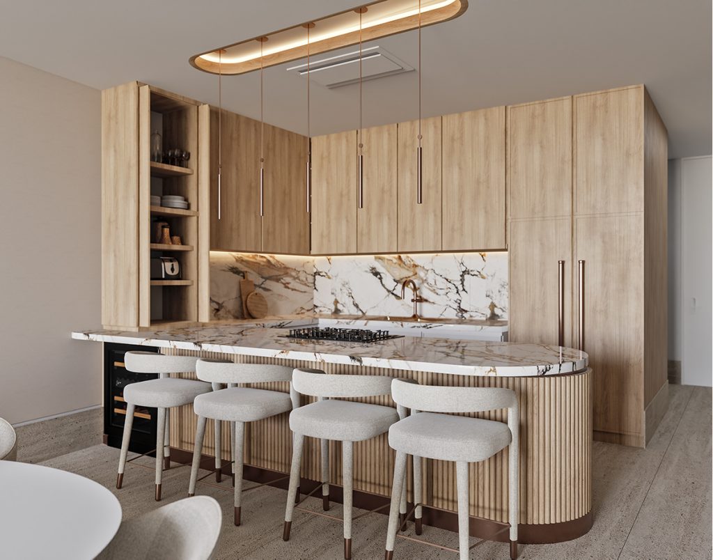 MOVA Residences kitchen