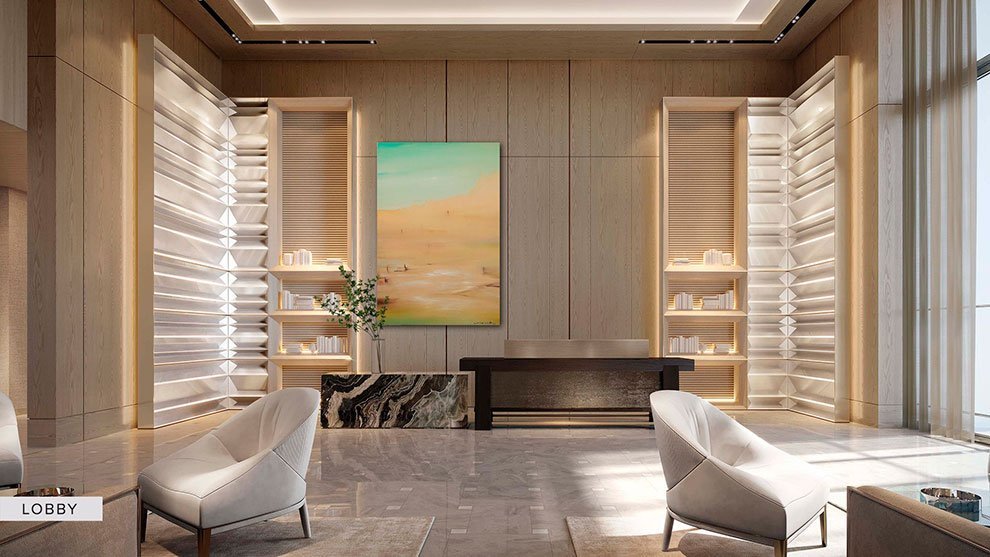 Lobby designed by Susurrus Hospitality