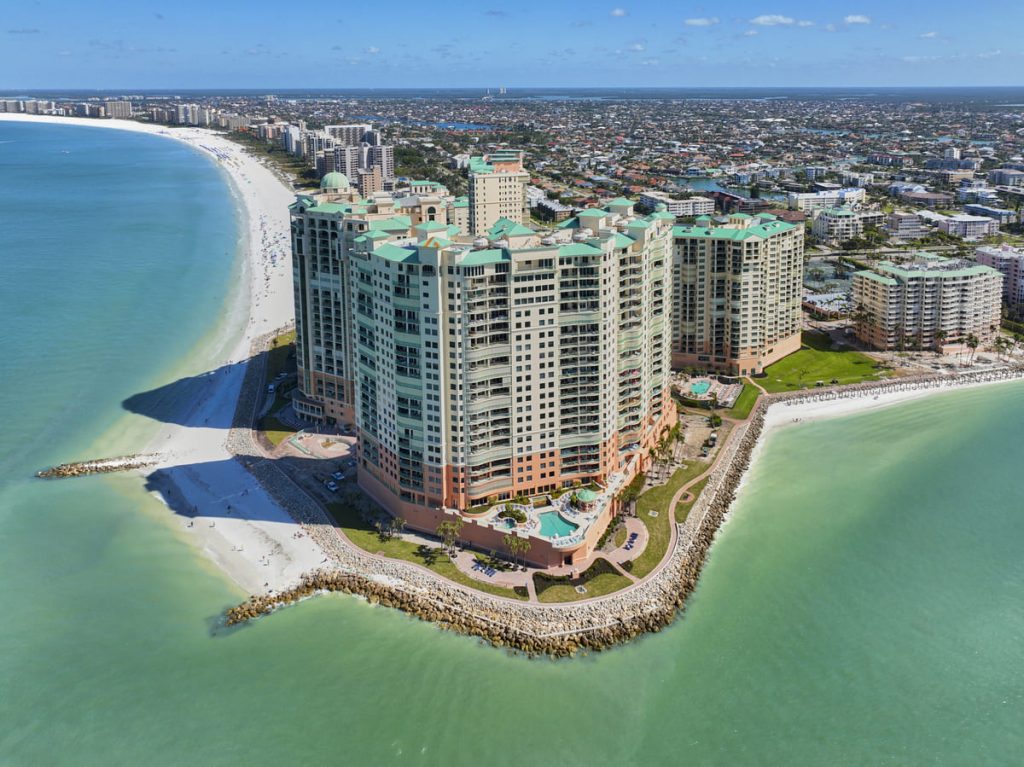 Cape Marco aerial drone view