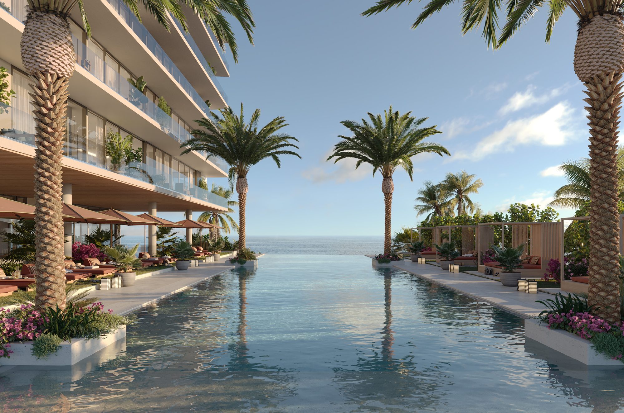Rosewood Residences primary suite