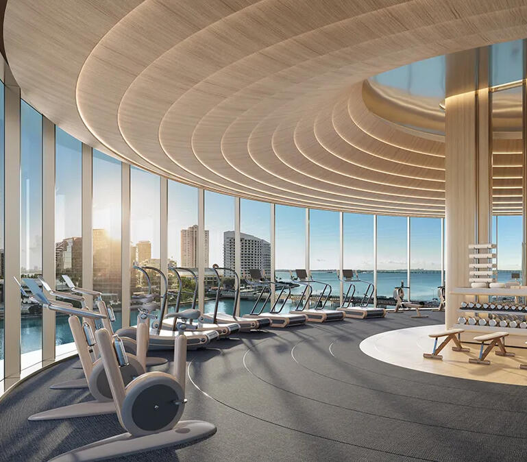 619 Brickell architectural design detail