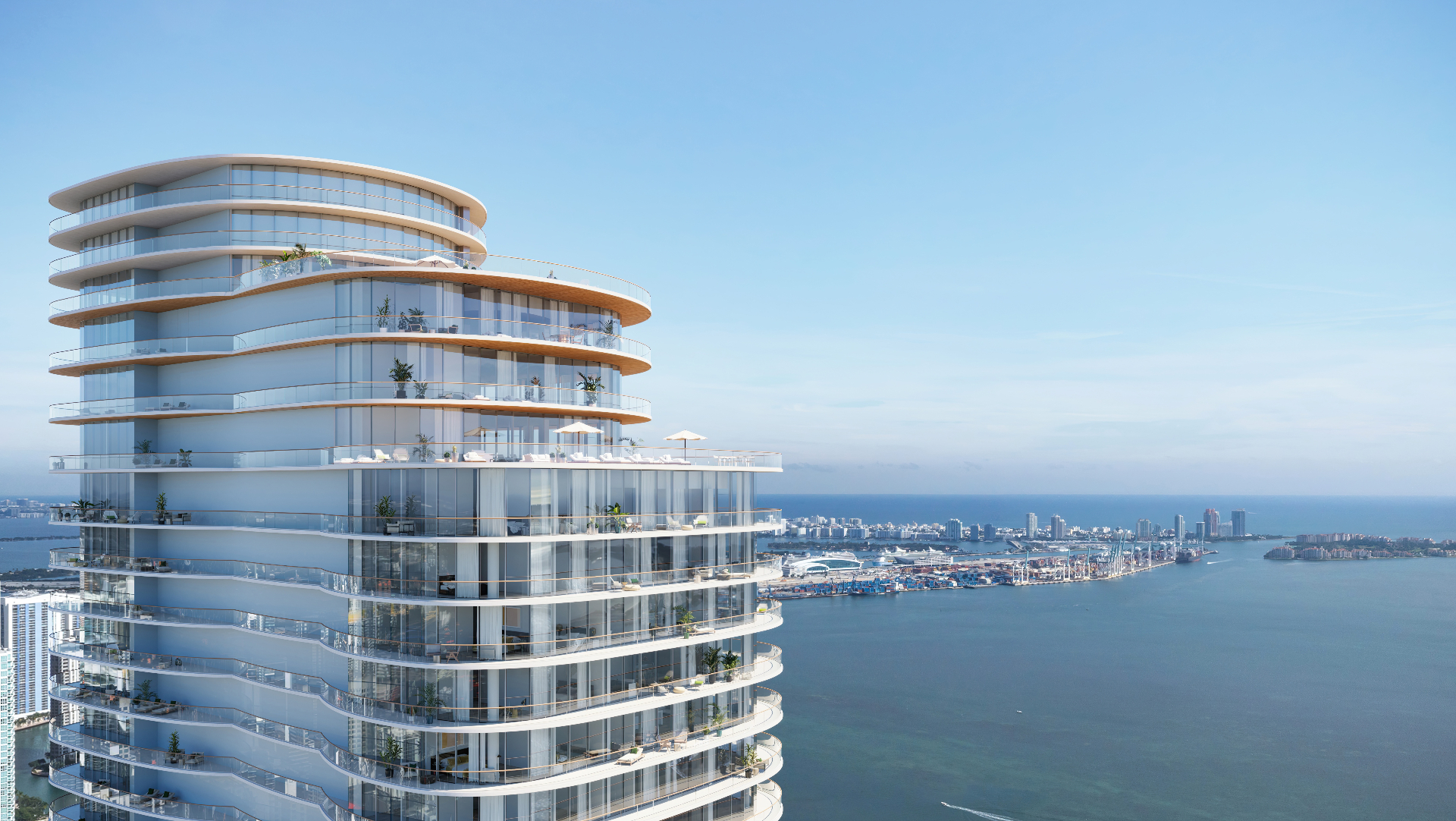 Cipriani Residences Miami — official project rendering