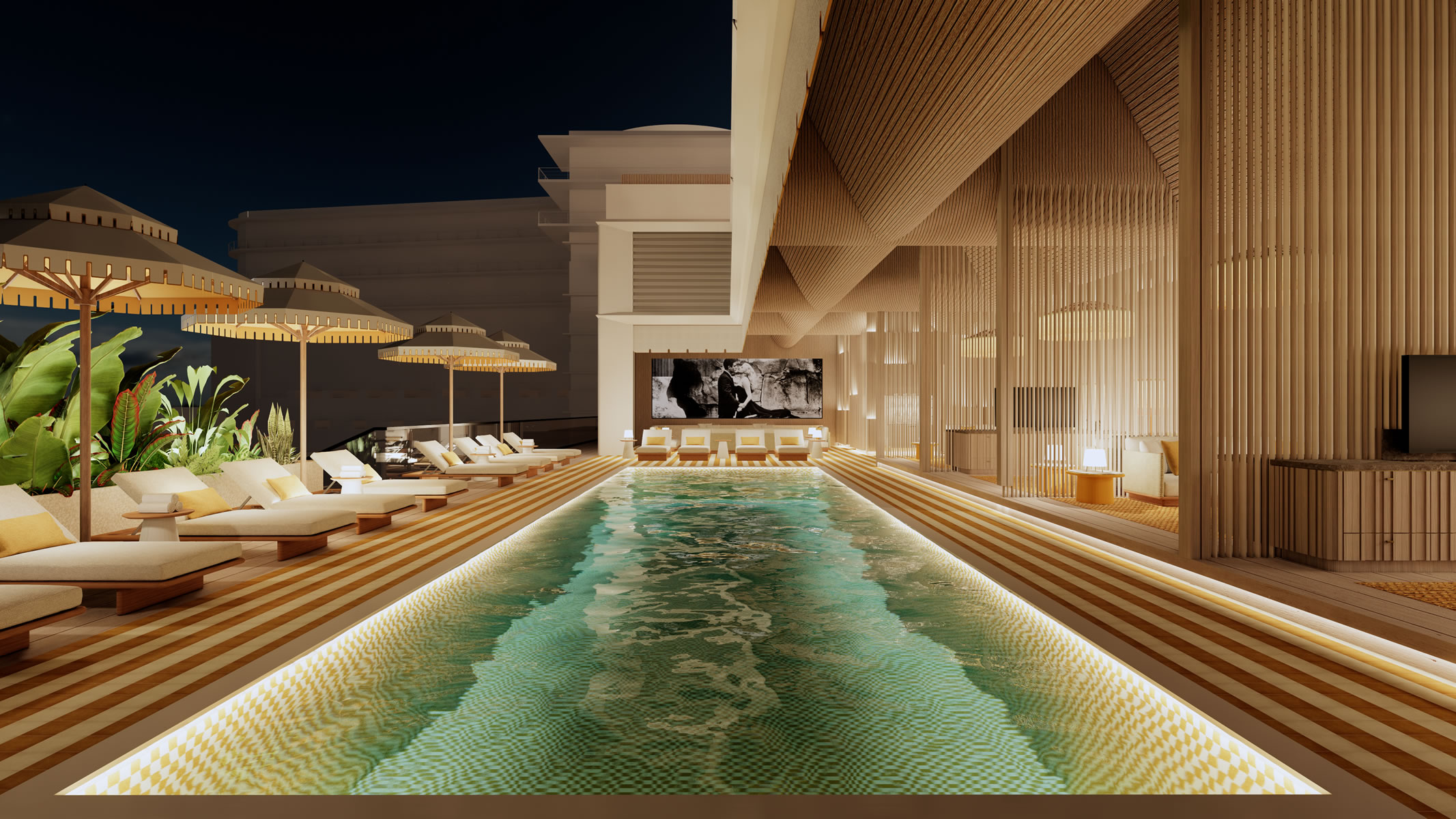 The Ritz-Carlton Residences, South Beach amenity space