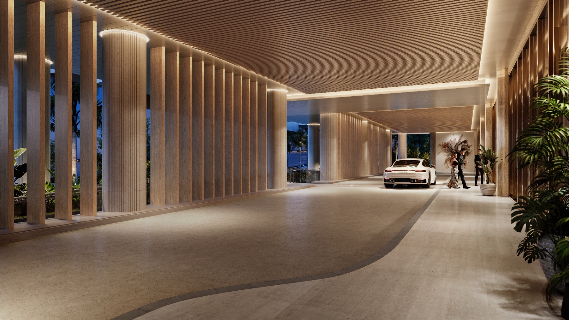 The Ritz-Carlton Residences, West Palm Beach amenity space