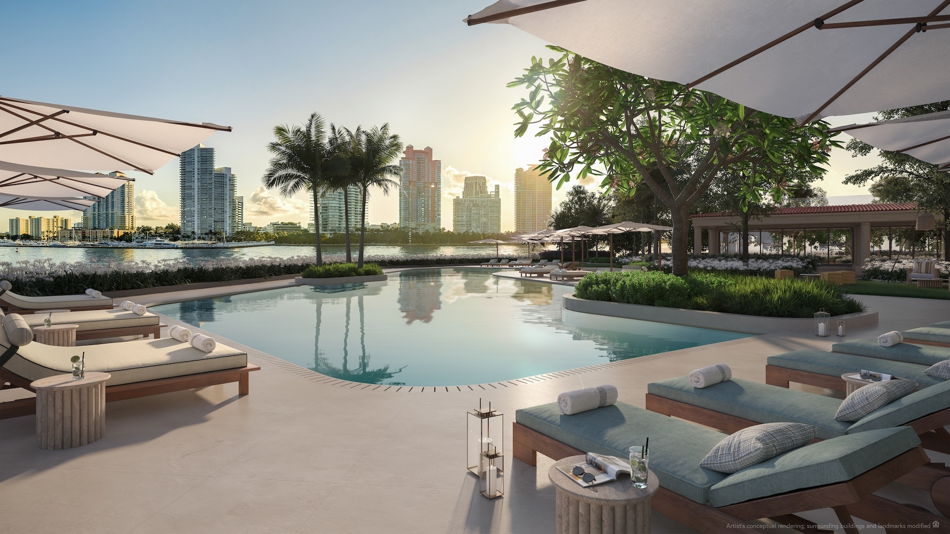 The Residences at Six Fisher Island residence interior