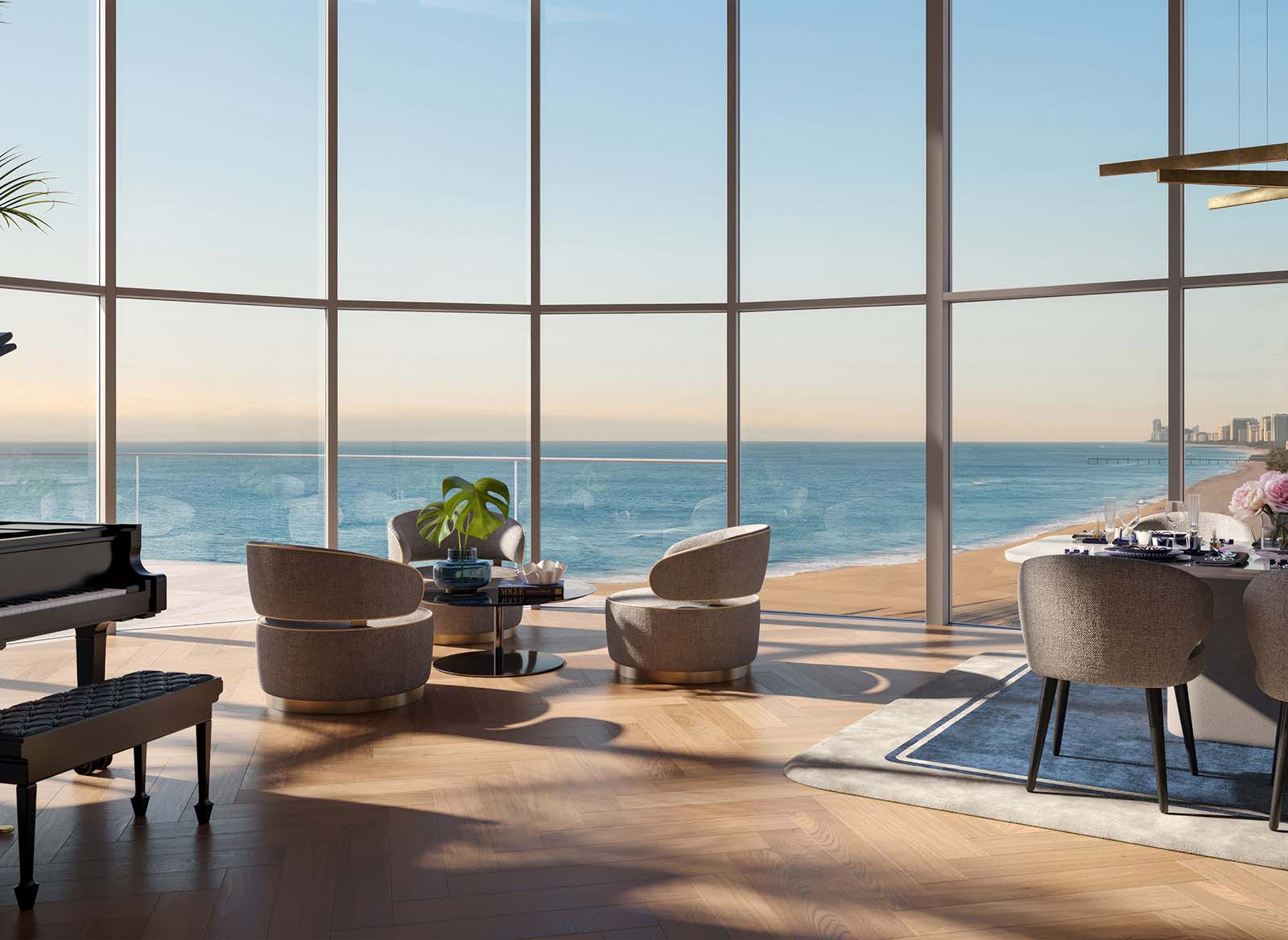 The St. Regis Residences, Sunny Isles Beach amenity space