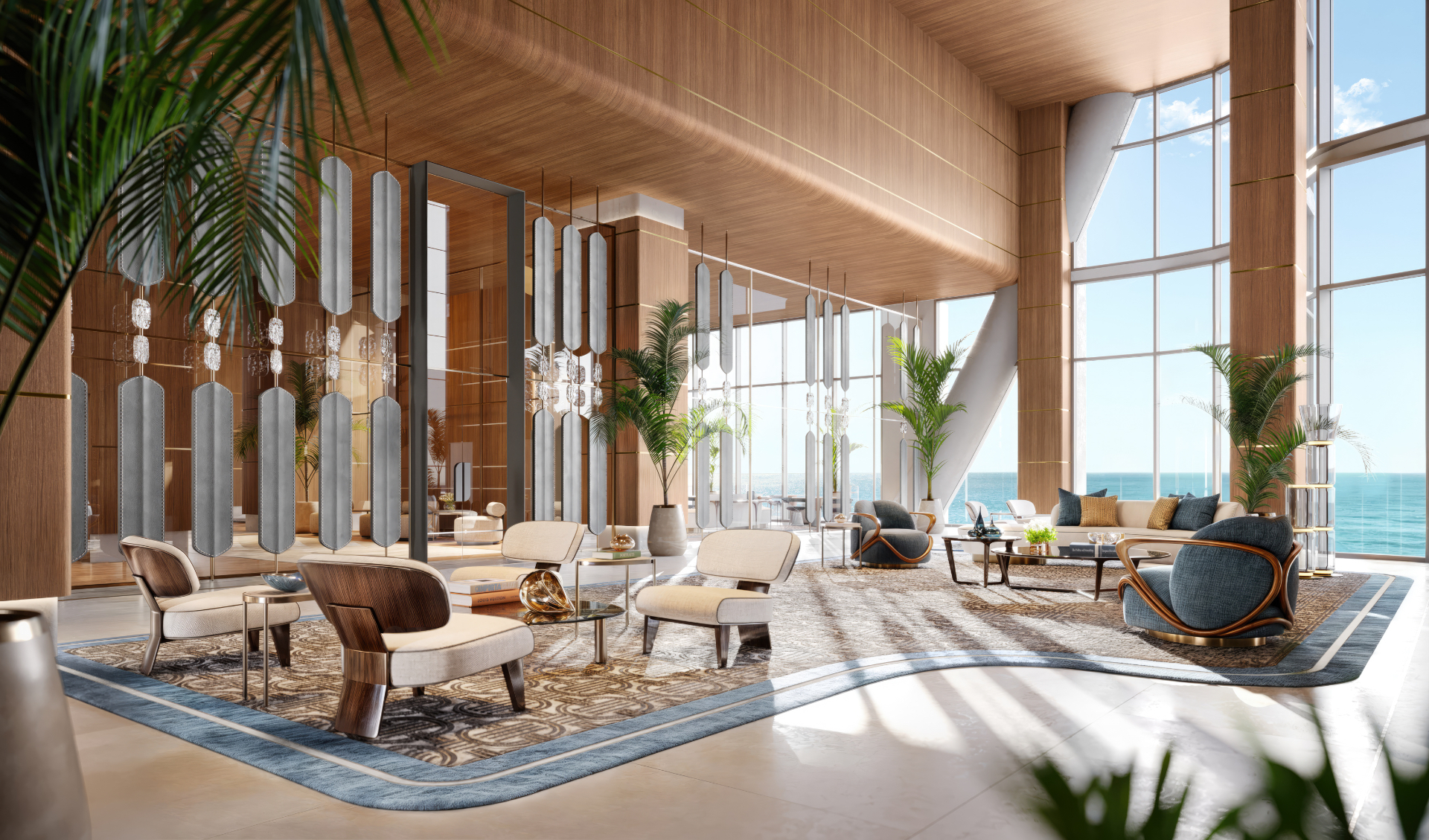 The St. Regis Residences Sunny Isles Beach North Tower Lobby