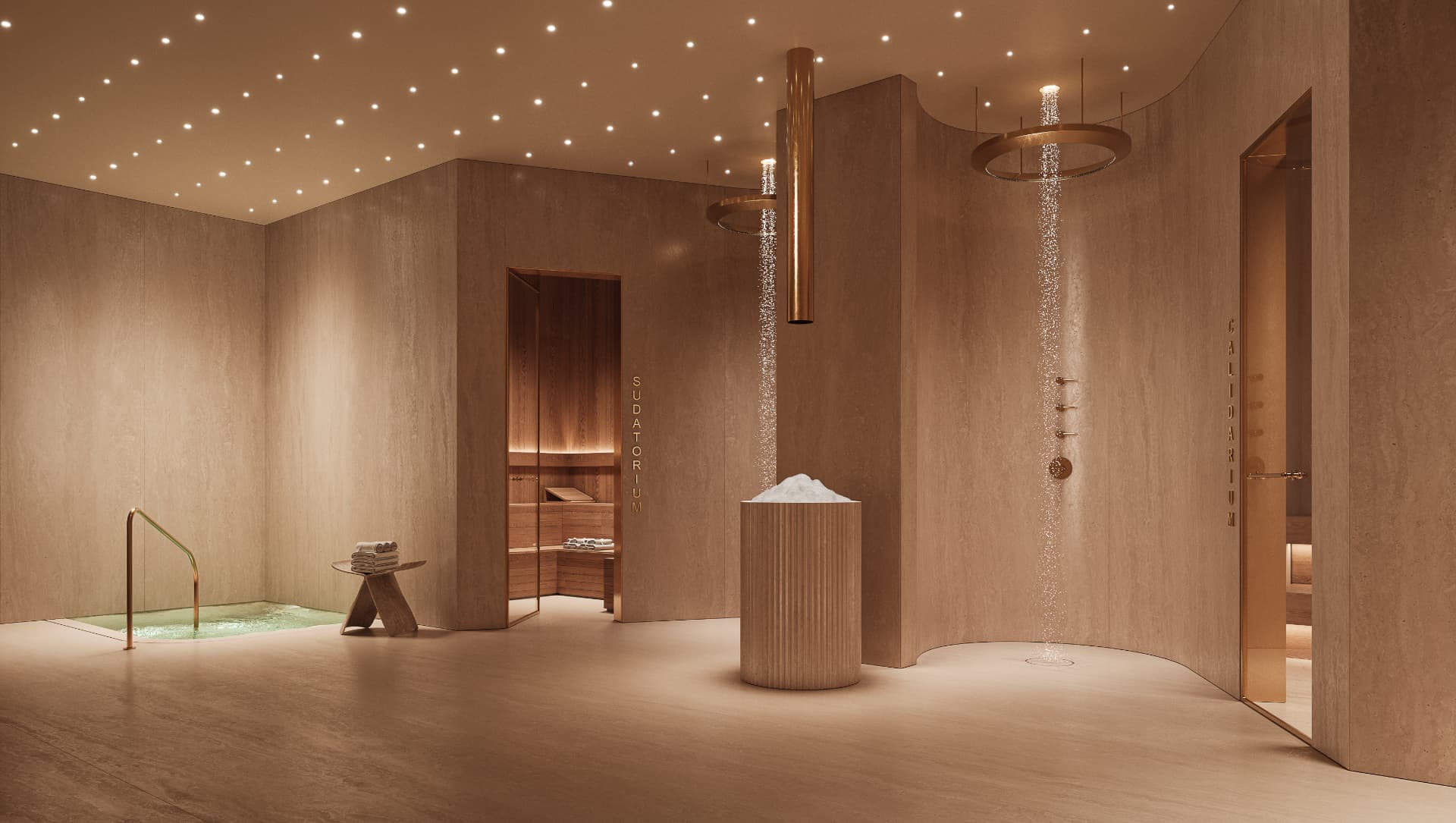 Caesar Experience wellness circuit at Four Seasons Private Residences Coconut Grove
